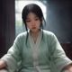 内容编辑苏晓曼的照片，年轻女性，活泼专注的神情，办公室背景，内容创作者气质